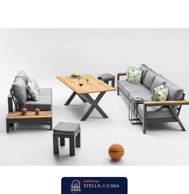 stellalacasa.net os01-2-3 طقم اثاث خارجي خشبي STELLA-OS01 - الصورة 3