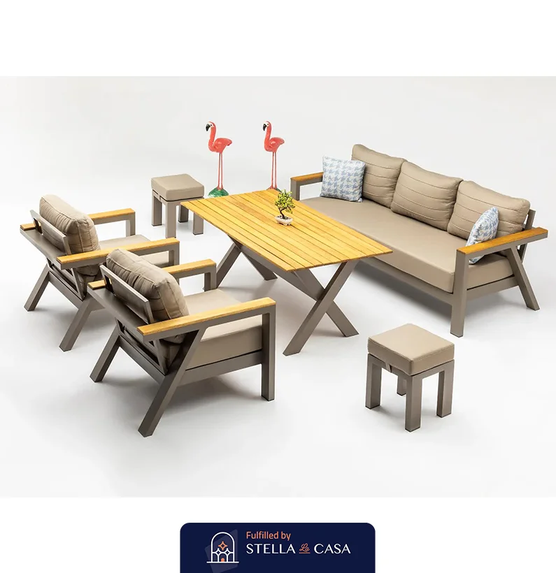 اثاث stellalacasa.net خارجي 02 طقم اثاث خارجي خشبي STELLA-OS01 - الصورة 6