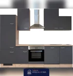 مطبخ مودرن رمادى Stella-K67 - الصورة 3