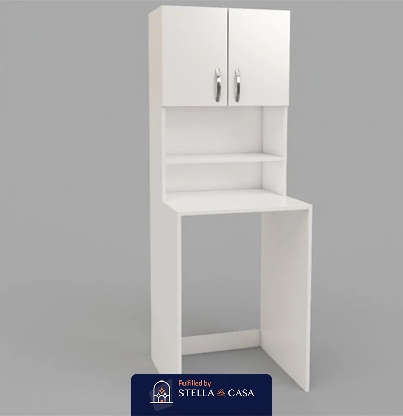 stellalacasa - ستيلاBC12-4 وحدة تخزين مودرن للحمام ابيض STELLA-BC12 - الصورة 4