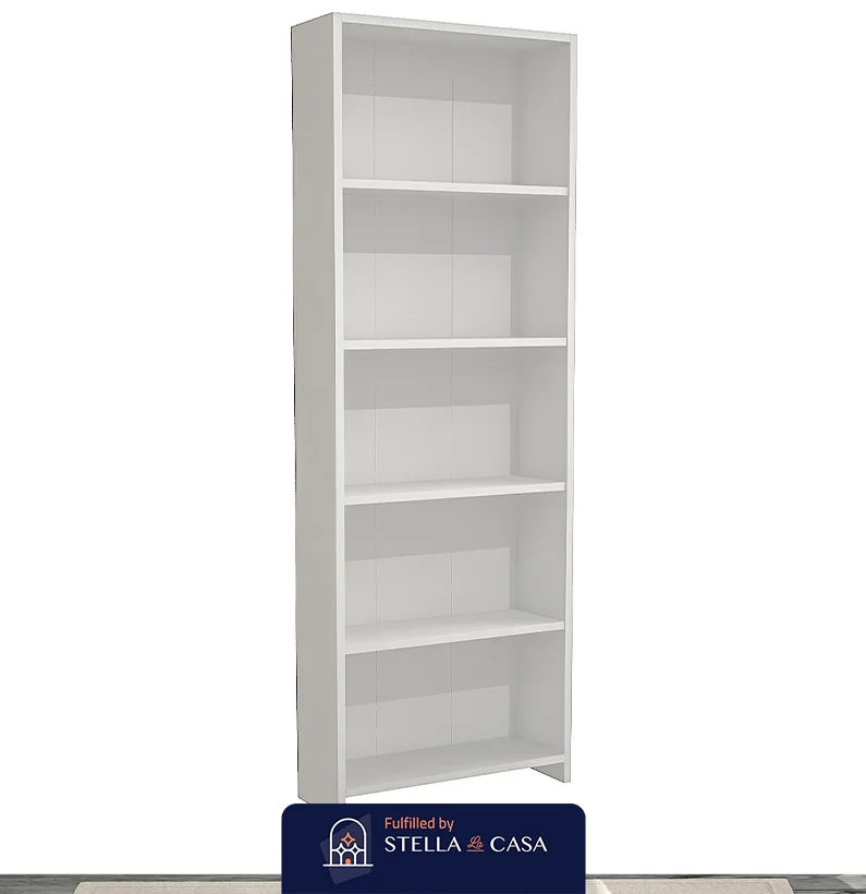 stellalacasa - stellaBS02-3 مكتبة مودرن بيضاء Stella-BS02 - الصورة 3