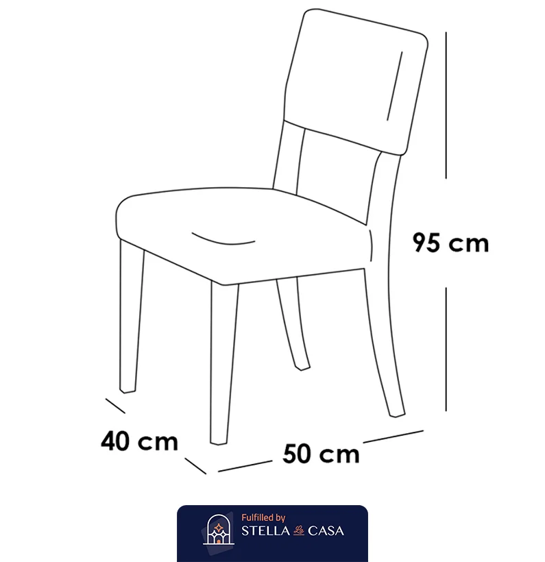 stellalacasa - ستيلا DN09-3 غرفة سفرة مودرن 160 سم خشبي و اسود STELLA-DN09 - الصورة 3
