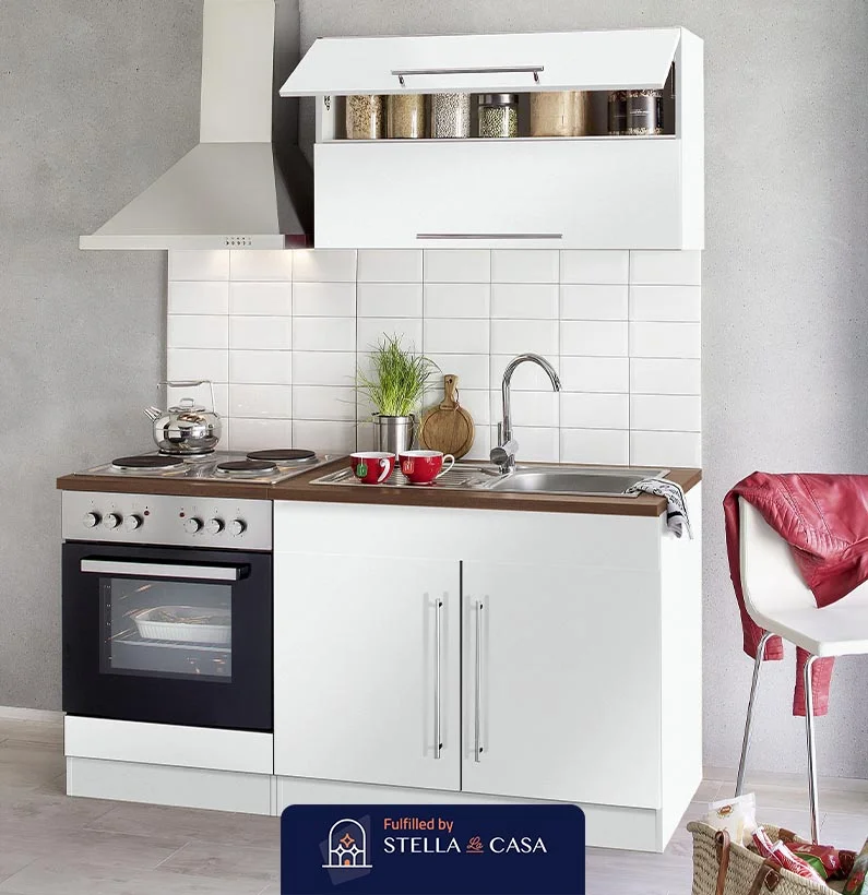 stellalacasa - ستيلا K16-2 مطبخ مودرن ابيض Stella-K16 - الصورة 1