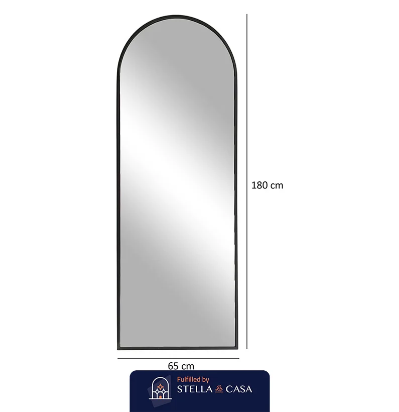 stellalacasa - stellaWM13-3 مرايا ديكور أرضية اسود Stella-WM13 - الصورة 2