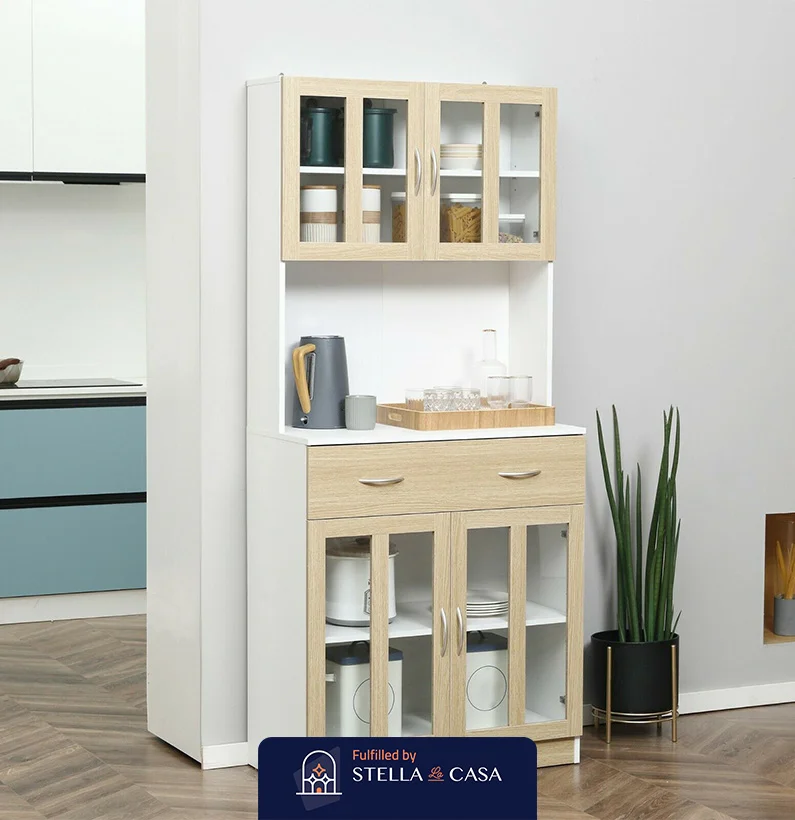 ⁦كوفي كورنر ابيض خشبي Stella-CC11⁩ - الصورة ⁦1⁩