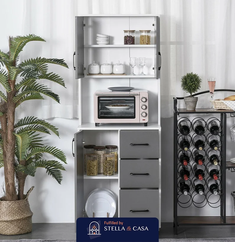 ⁦كوفي كورنر ابيض و رمادي Stella-CC12⁩ - الصورة ⁦2⁩