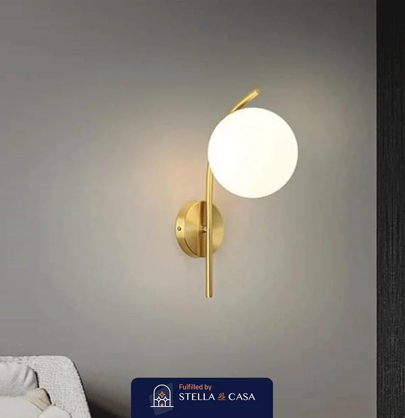 Stella-JKL-AB010 ابليك مودرن فردي دهبي Stella-JKL-AB010 - الصورة 1